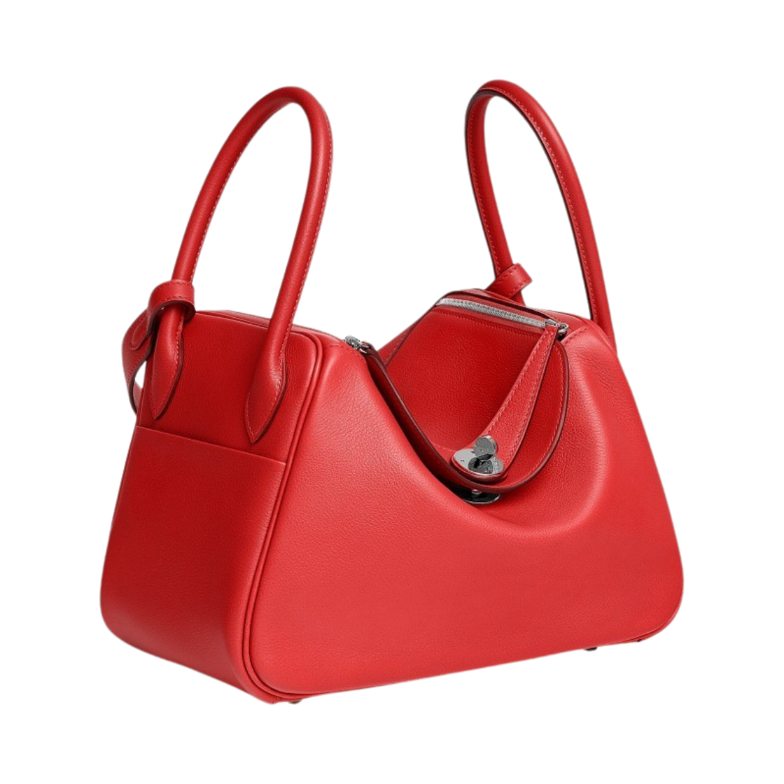 에르메스 린디 26 백 에버컬러 & 팔라듐 하드웨어 로즈 텍사스(Hermes Lindy 26 Bag Evercolor & Palladium Rose Texas) - 2