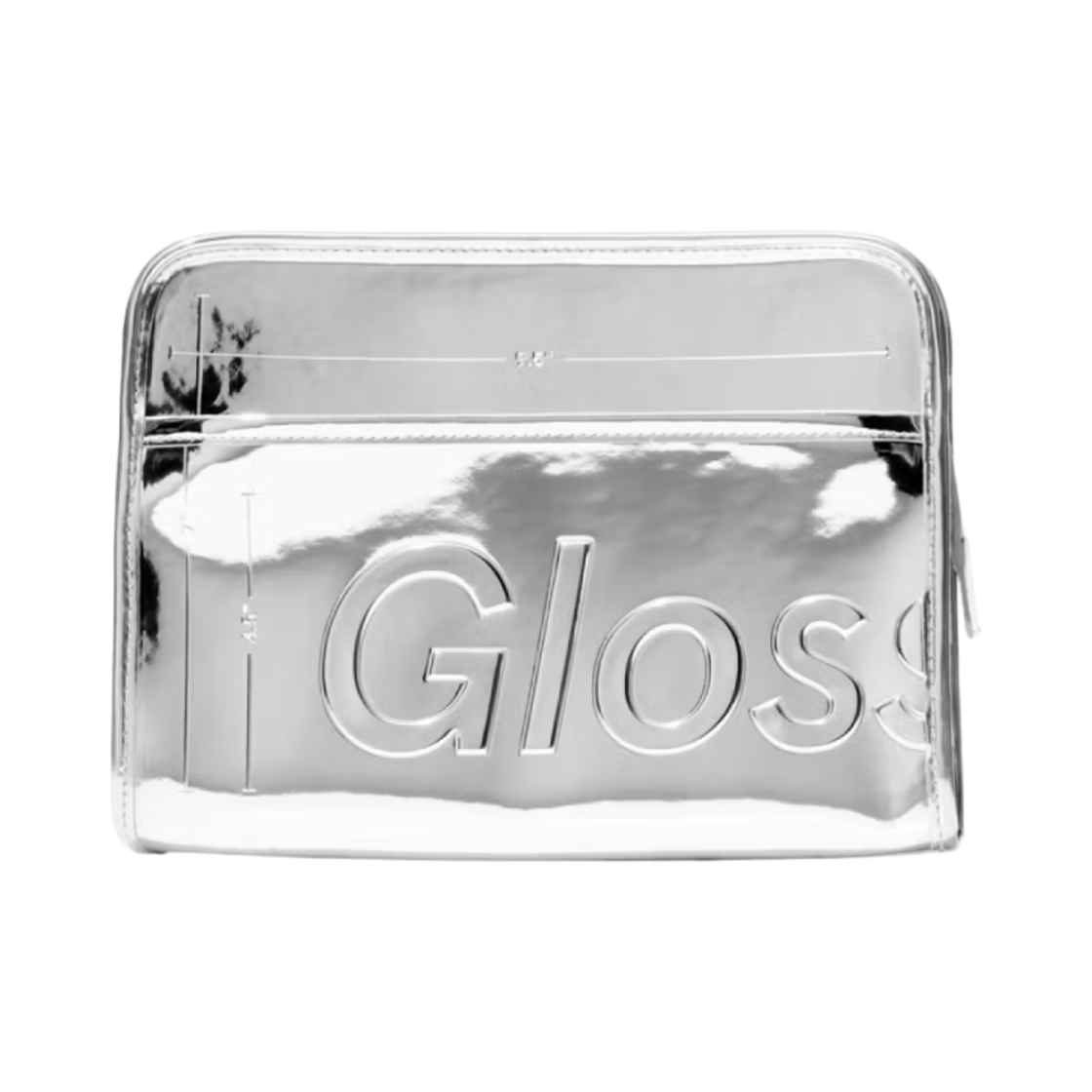 글로시에 크롬 뷰티백 크롬(Glossier Chrome Beauty Bag Chrome)