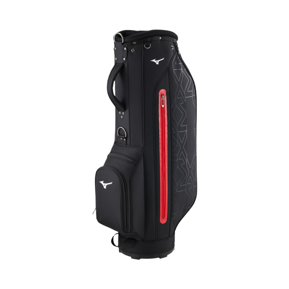 5LXC240001-0962 Mizuno MX 006 Caddie Bag Black Red