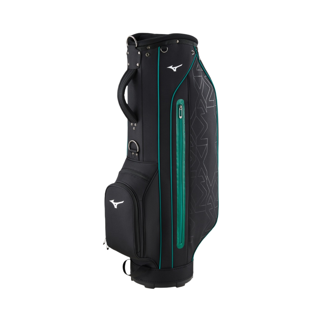5LXC240001-0935 Mizuno MX 006 Caddie Bag Black Green