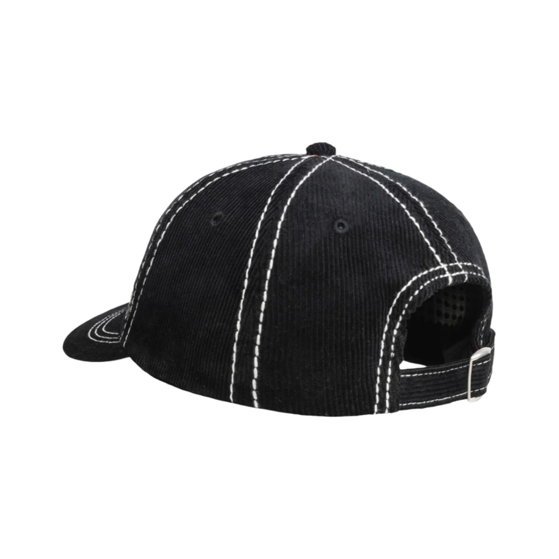 스투시 로우 프로파일 SS 링크 스티치 스트랩백 블랙(Stussy Low Profile SS-Link Stiched Strapback Black) - 3
