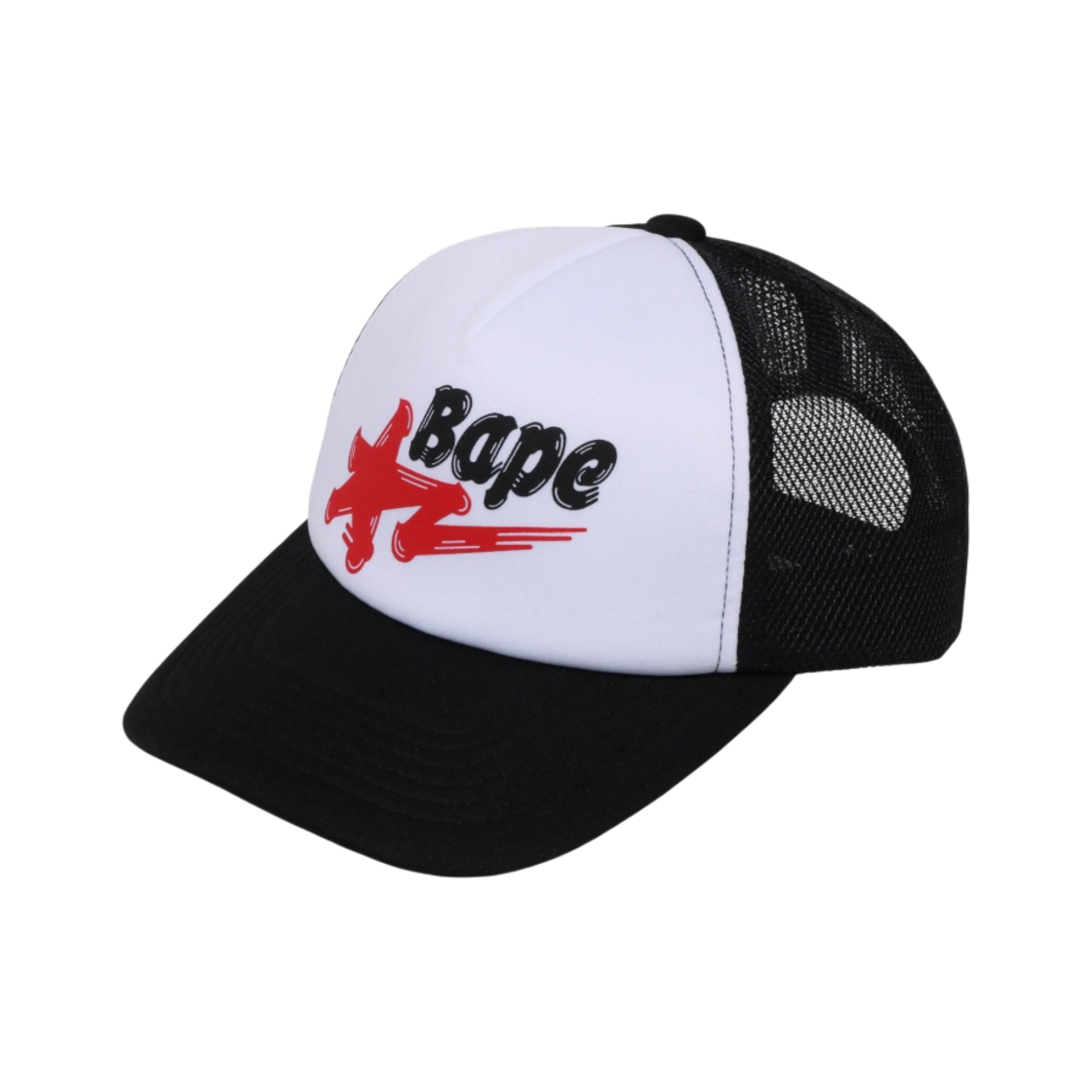베이프 썸머백 메쉬 캡 블랙 - 24SS(BAPE Summer Bag Mesh Cap Black - 24SS)