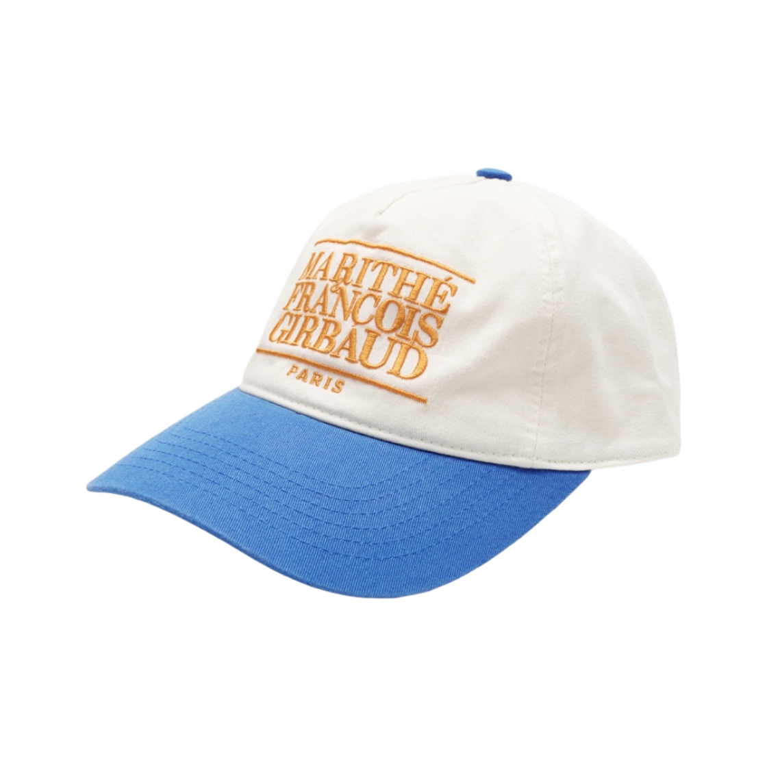 - Marithe Francois Girbaud Classic Logo 5-Panel Vintage Blue