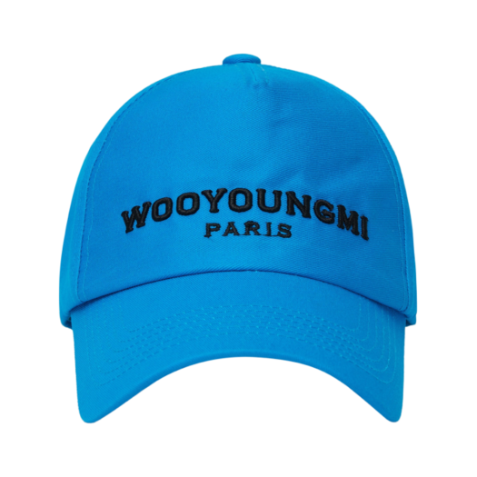 Wooyoungmi Embroidered Ball Cap Blue - 23SS