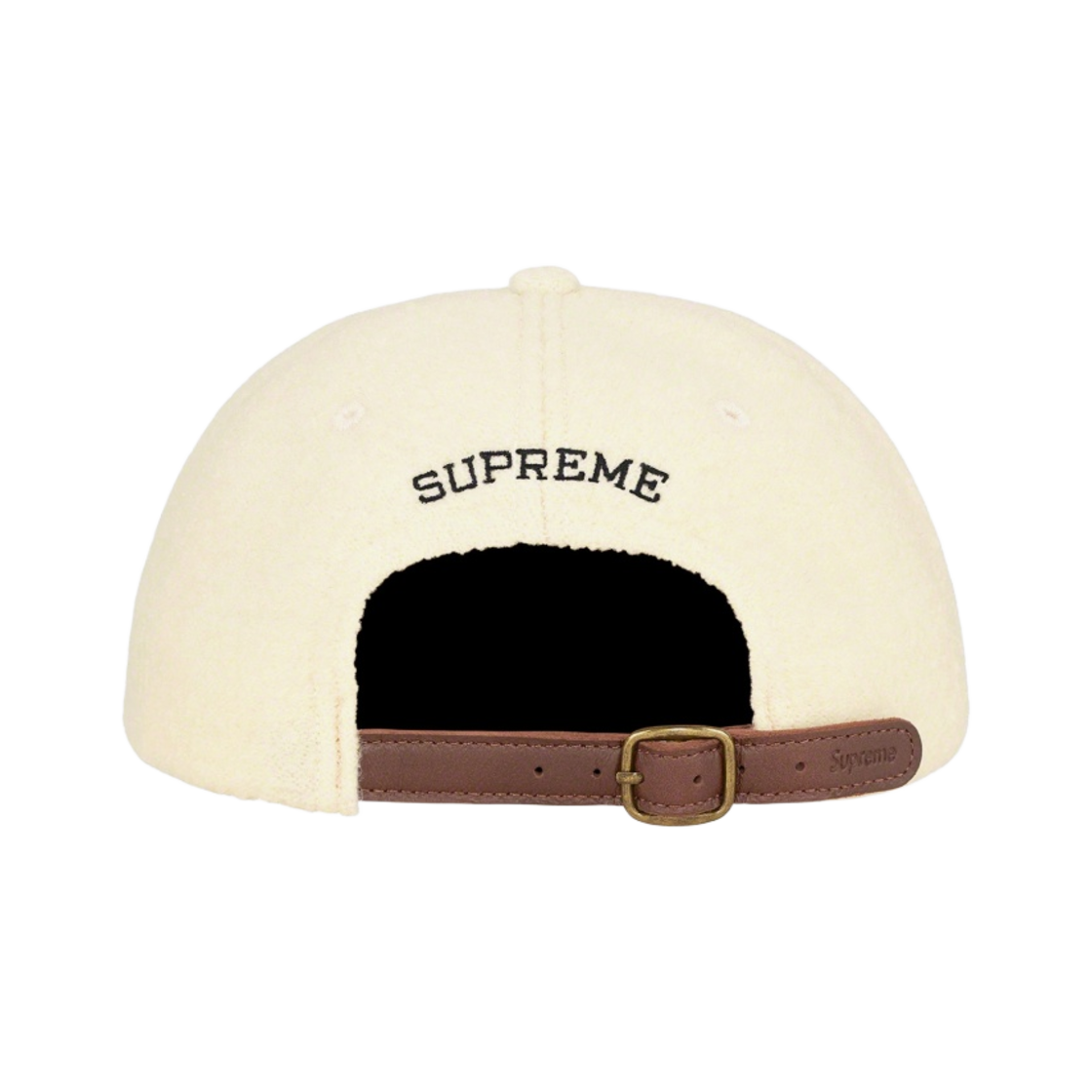 슈프림 보일드 울 S 로고 6-패널 캡 화이트 - 22FW(Supreme Boiled Wool S Logo 6-Panel White - 22FW) - 2