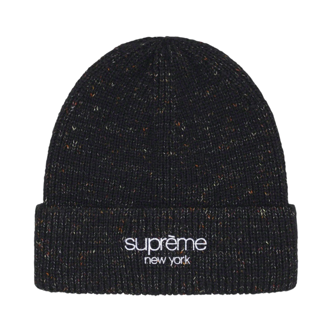 슈프림 레인보우 스페클 비니 블랙(Supreme Rainbow Speckle Beanie Black) - 1