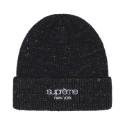 Supreme Rainbow Speckle Beanie Black