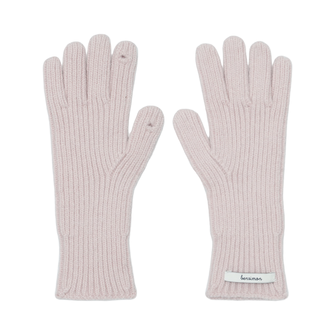 벤시몽 핑거 홀 글러브 핑크(Bensimon Finger Hole Gloves Pink)