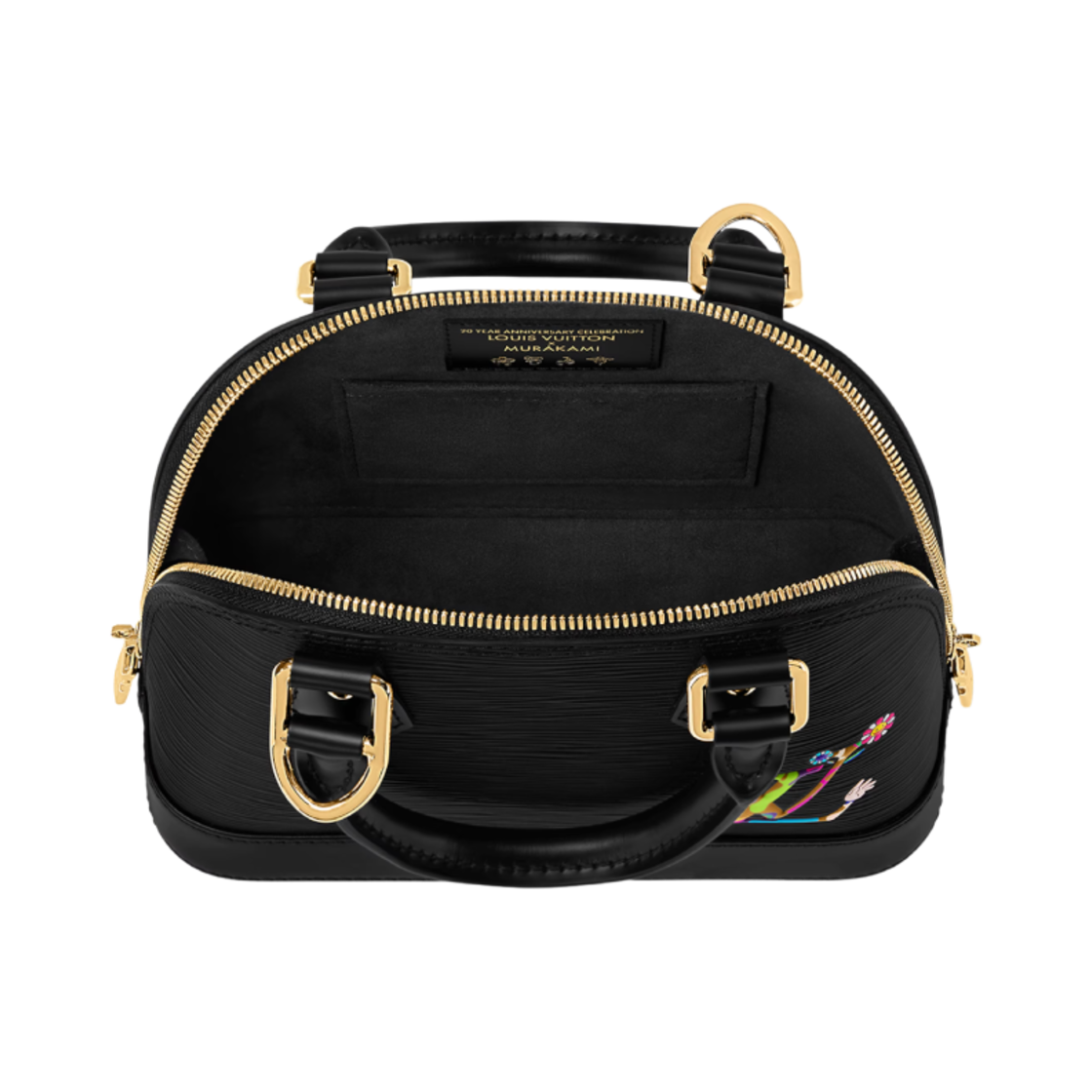 루이비통 x 무라카미 타카시 알마 BB 에피 블랙(Louis Vuitton x Murakami Takashi Alma BB Epi Black) - 3