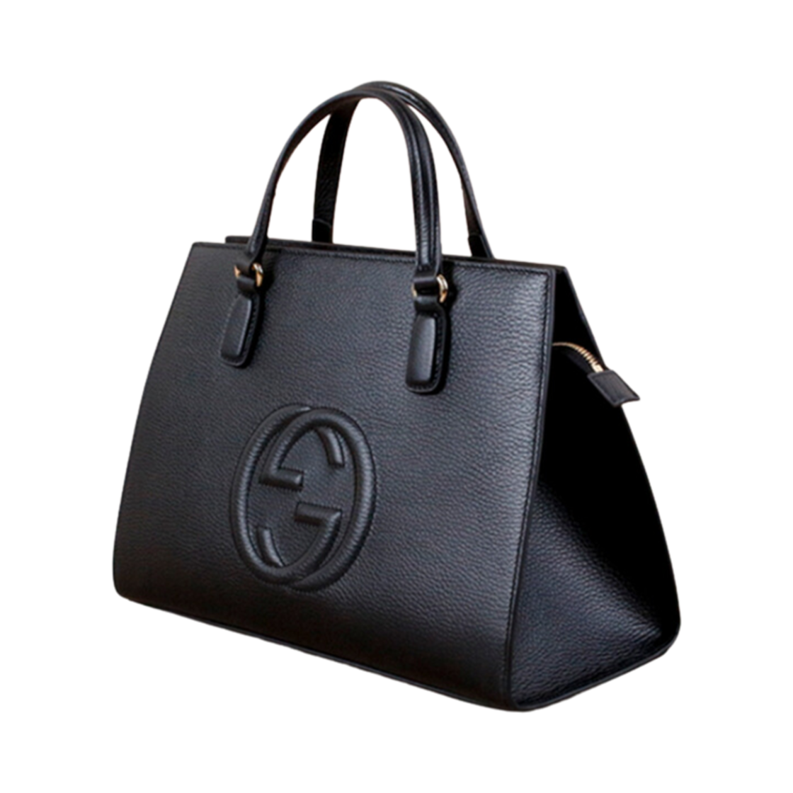 구찌 소호 탑 핸들백 블랙(Gucci Soho Top Handle Bag Black) - 2