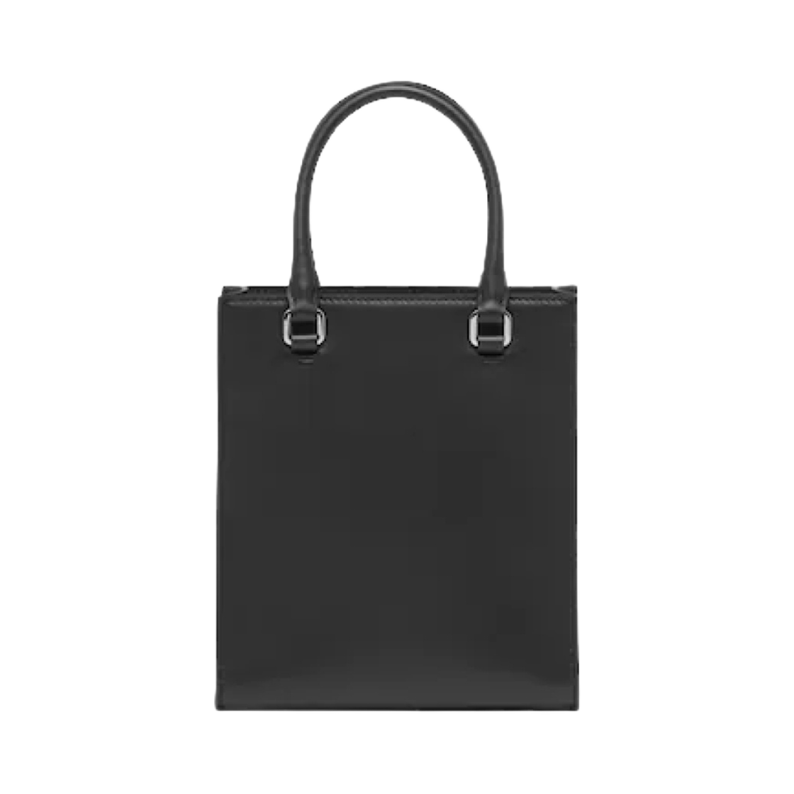 프라다 레더 핸드백 블랙(Prada Leather Handbag Black) - 2