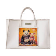DVAN Frame In Gallery Totebag Large Ivory