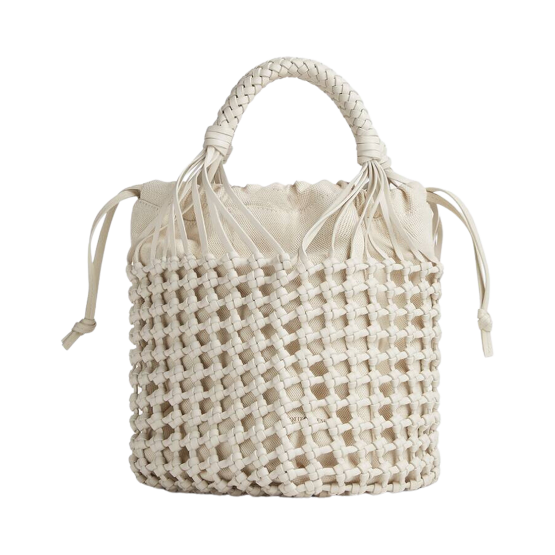 보테가 베네타 카발리노 화이트 내츄럴(Bottega Veneta Cavallino White Natural) - 1