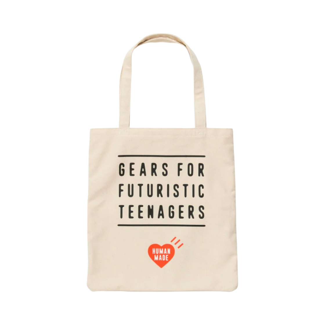 휴먼 메이드 북 토트백 화이트(Human Made Book Tote Bag White) - 2