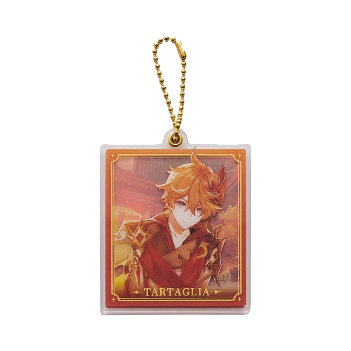 6974696614824 Genshin Acrylic Pendant Double Sheets Tartaglia