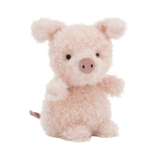 Jellycat Little Pig Fuzzy Pink