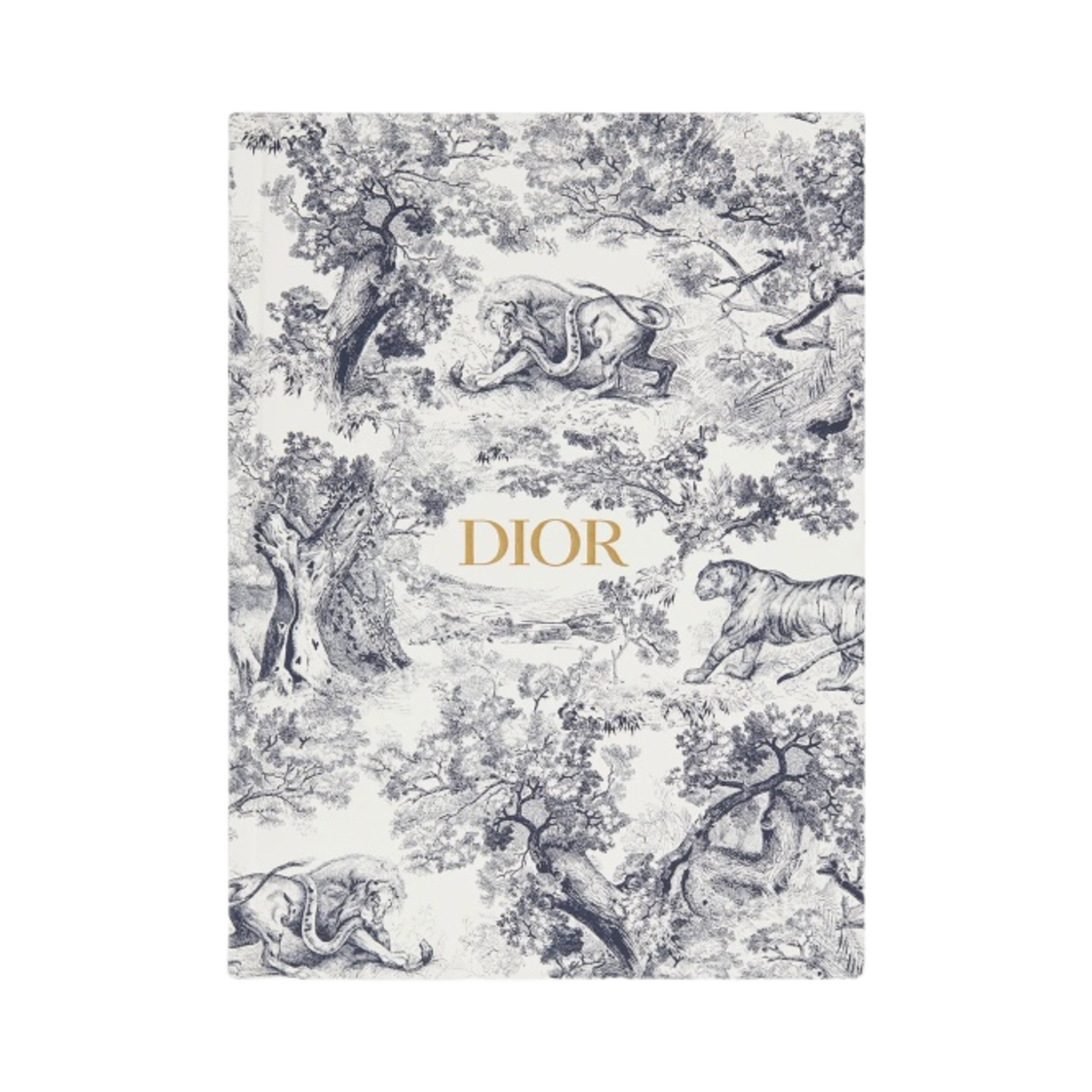 디올 라지 노트북 트왈 드 주이 블루(Dior Large Notebook Toile de Jouy Blue)
