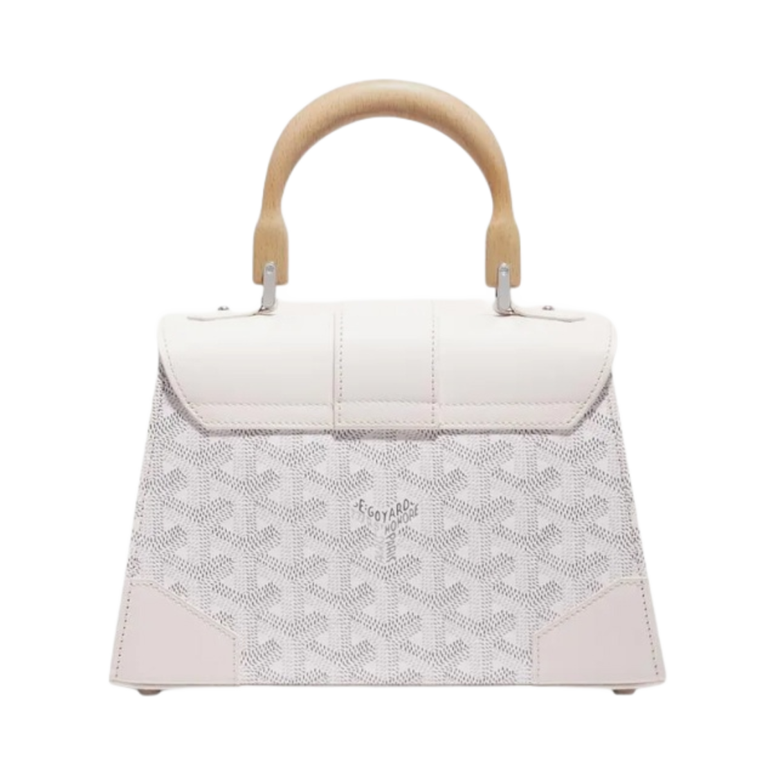 고야드 스트럭쳐 사이공 미니백 화이트(Goyard Saigon Structure Mini Bag White) - 3