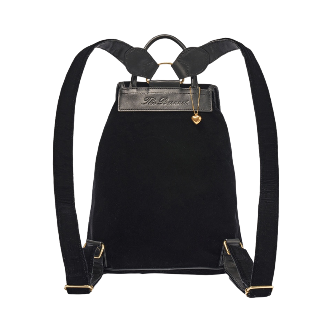 더 바넷 리틀 벨벳 백팩 블랙 | The Barnnet | KREAM