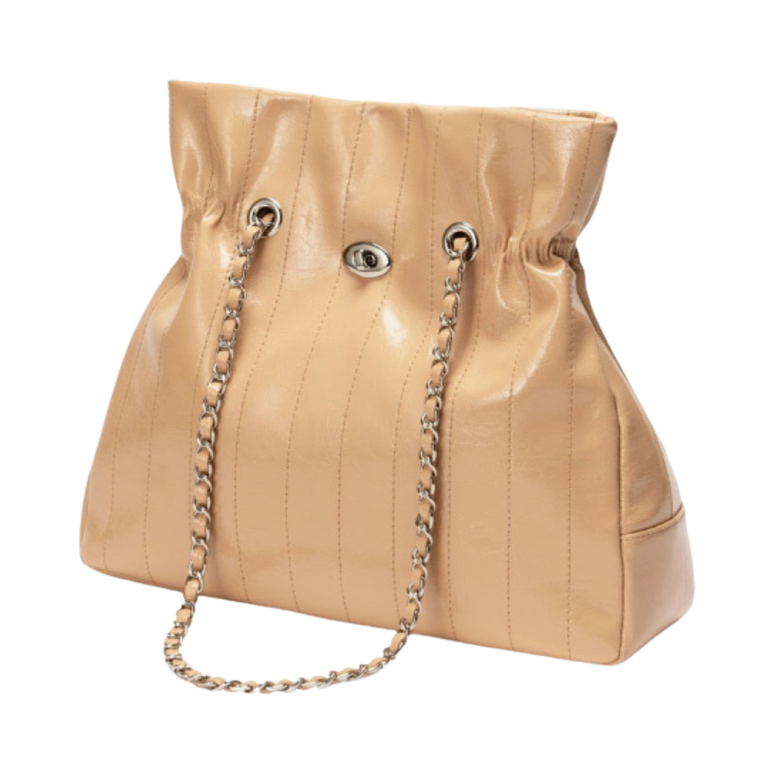 - Cardinal Red Rappy Bag Beige