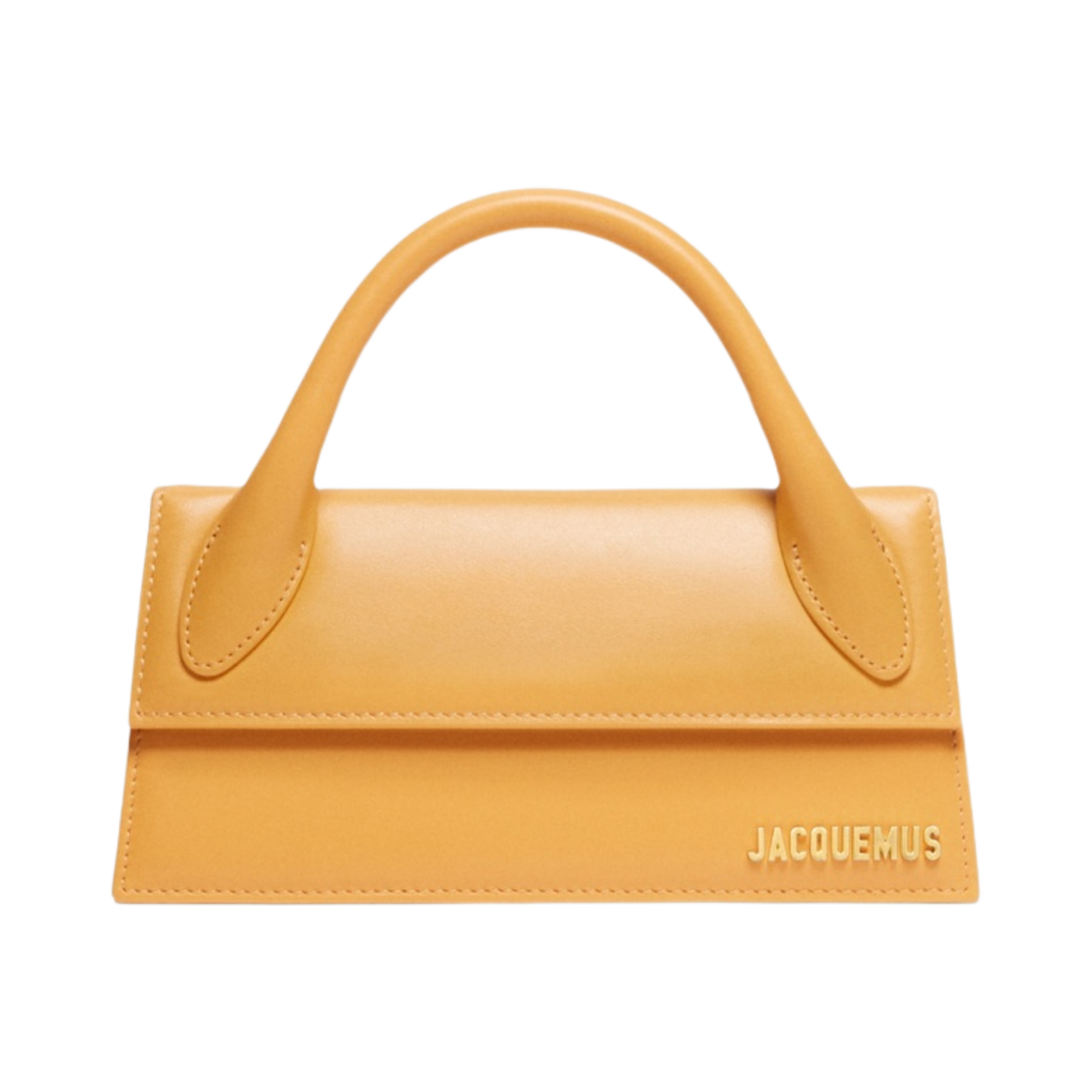 자크뮈스 르 치키토 롱 레더 핸드백 다크 옐로우(Jacquemus Le Chiquito Long Leather Handbag Dark Yellow) - 1