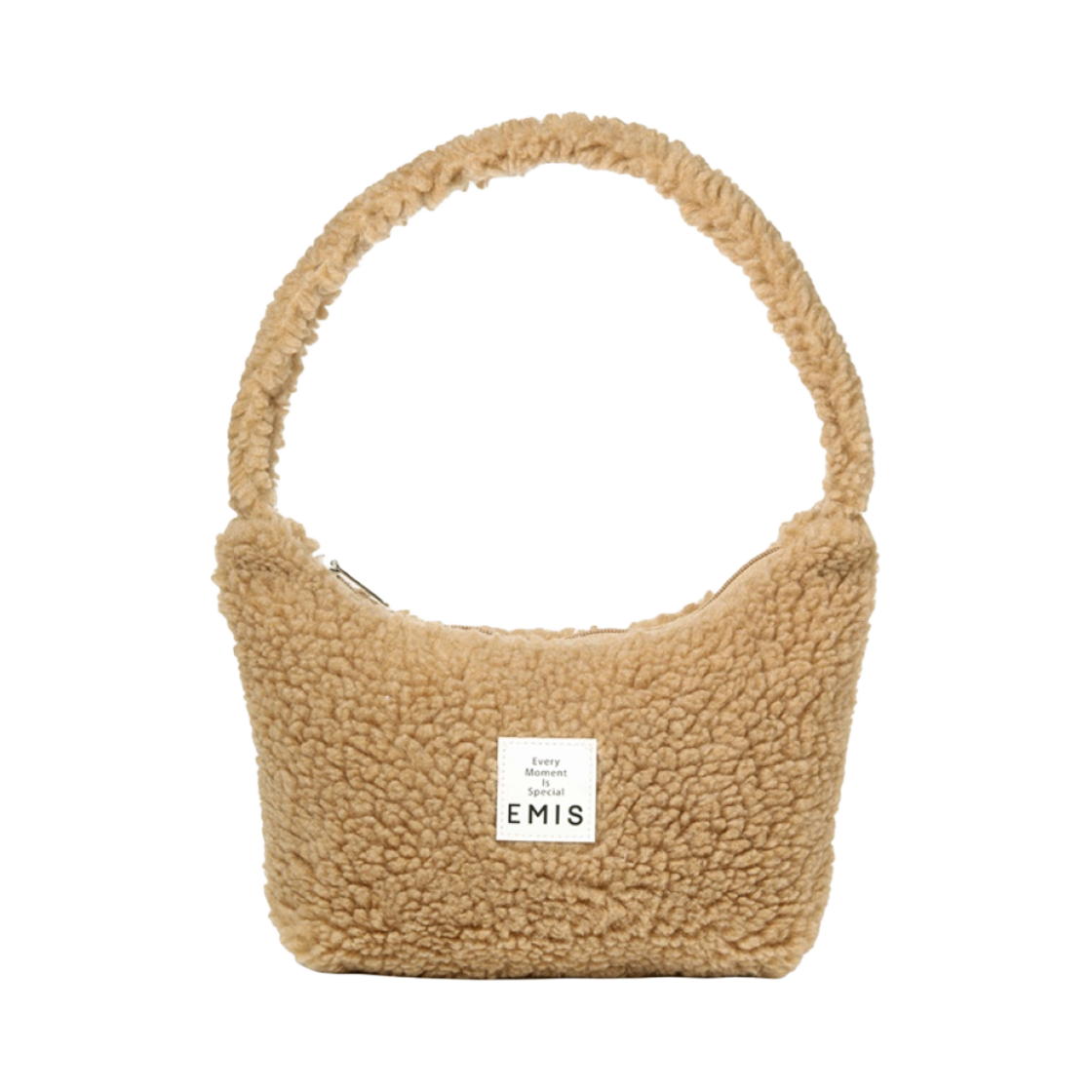 - Emis Boucle Hobo Bag Beige