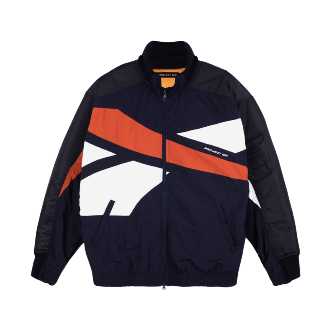 프로젝트 G/R x 리복 하이브리드 봄버 트랙 자켓 네이비(Project G/R x Reebok Hybrid Bomber Track Jacket Navy)