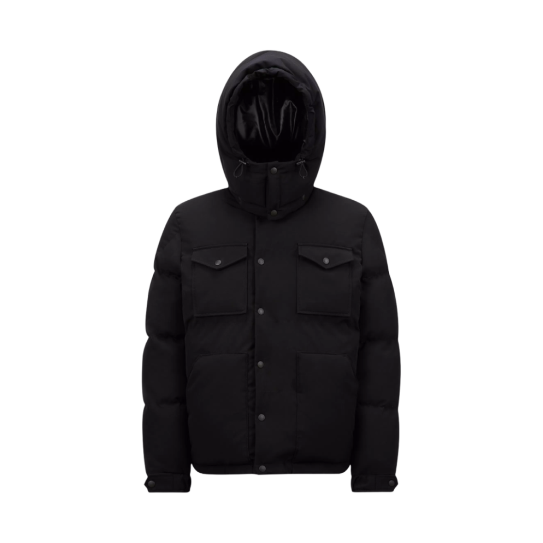 J2-091-1A00152-57843-999 Moncler Fornas Short Down Jacket Black - 24FW