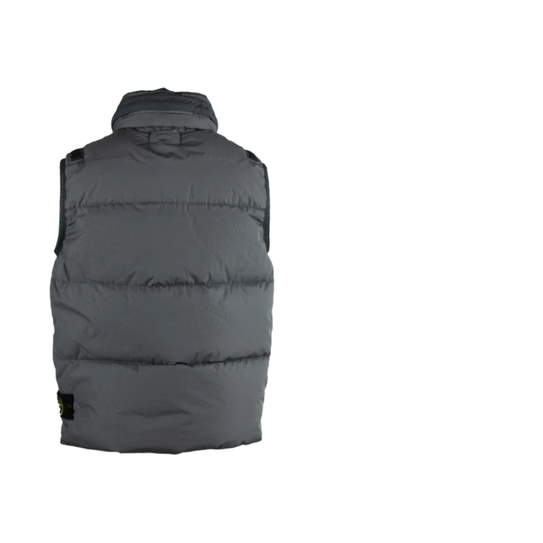 (키즈) 스톤 아일랜드 G0123 가먼트 다이트 크링클랩스 리사이클 나일론 다운 베스트 퓨터 그레이 - 23FW((Kids) Stone Island G0123 Garment Dyed Crinkle Reps Recycled Nylon Down Vest Pewter Grey - 23FW) - 2