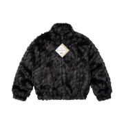 Supreme 2-Tone Windstopper Faux Fur Jacket Black - 25SS
