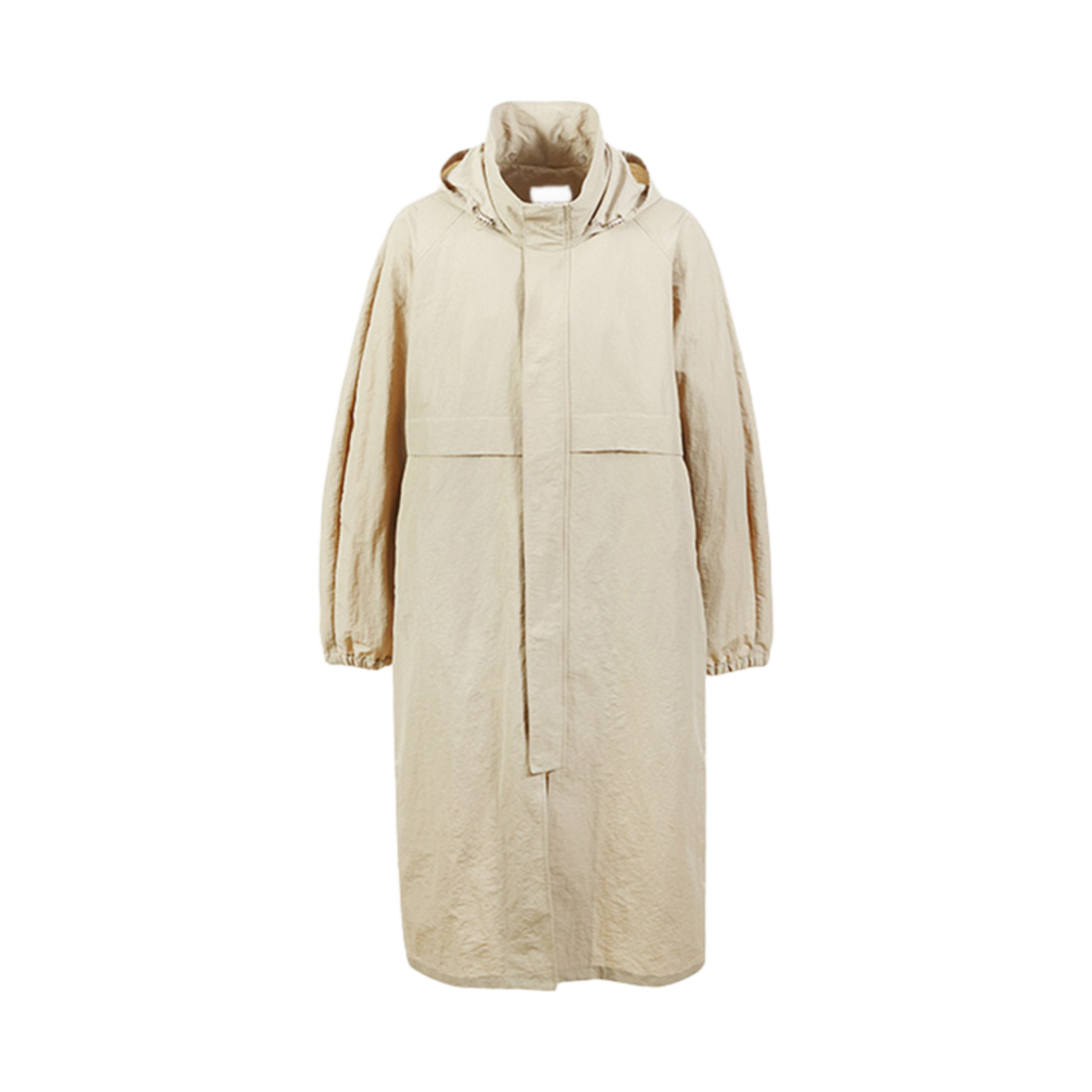 르917 후드 패널드 코트 베이지(Le17Septembre Hooded Paneled Coat Beige)