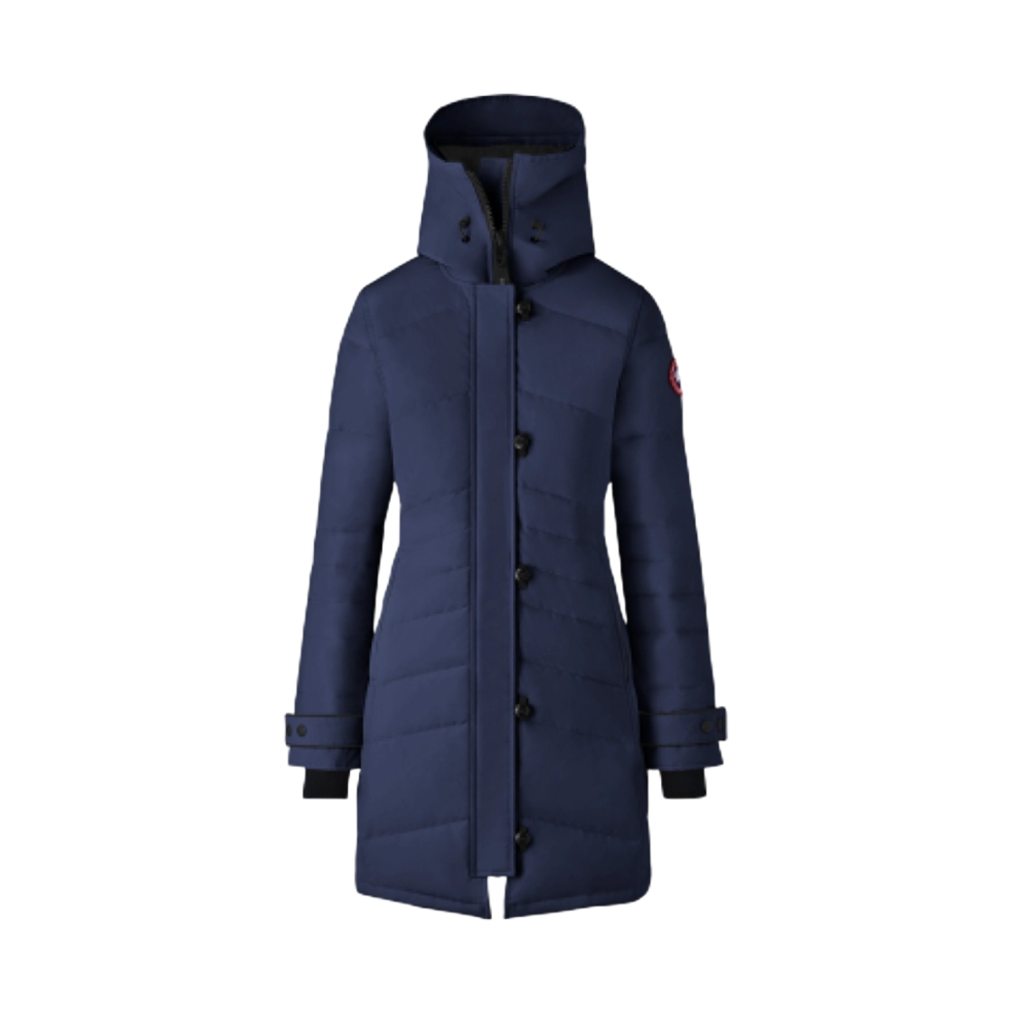 (W) 캐나다 구스 로레테 파카 아틀란틱 네이비((W) Canada Goose Lorette Parka Atlantic Navy) - 1