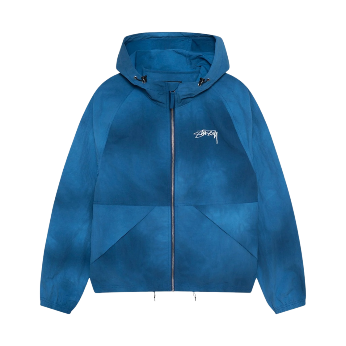 스투시 웨이브 다이 비치 쉘 자켓 코발트(Stussy Wave Dye Beach Shell Jacket Cobalt)