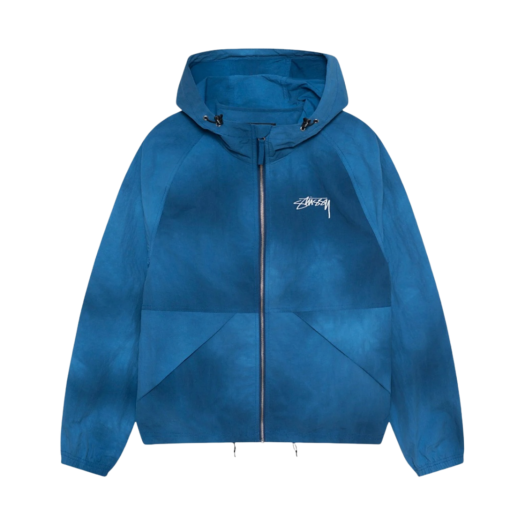스투시 웨이브 다이 비치 쉘 자켓 울트라마린 | Stussy | KREAM