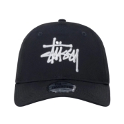 Stussy Basic New Era 9Twenty Basic Strapback Black