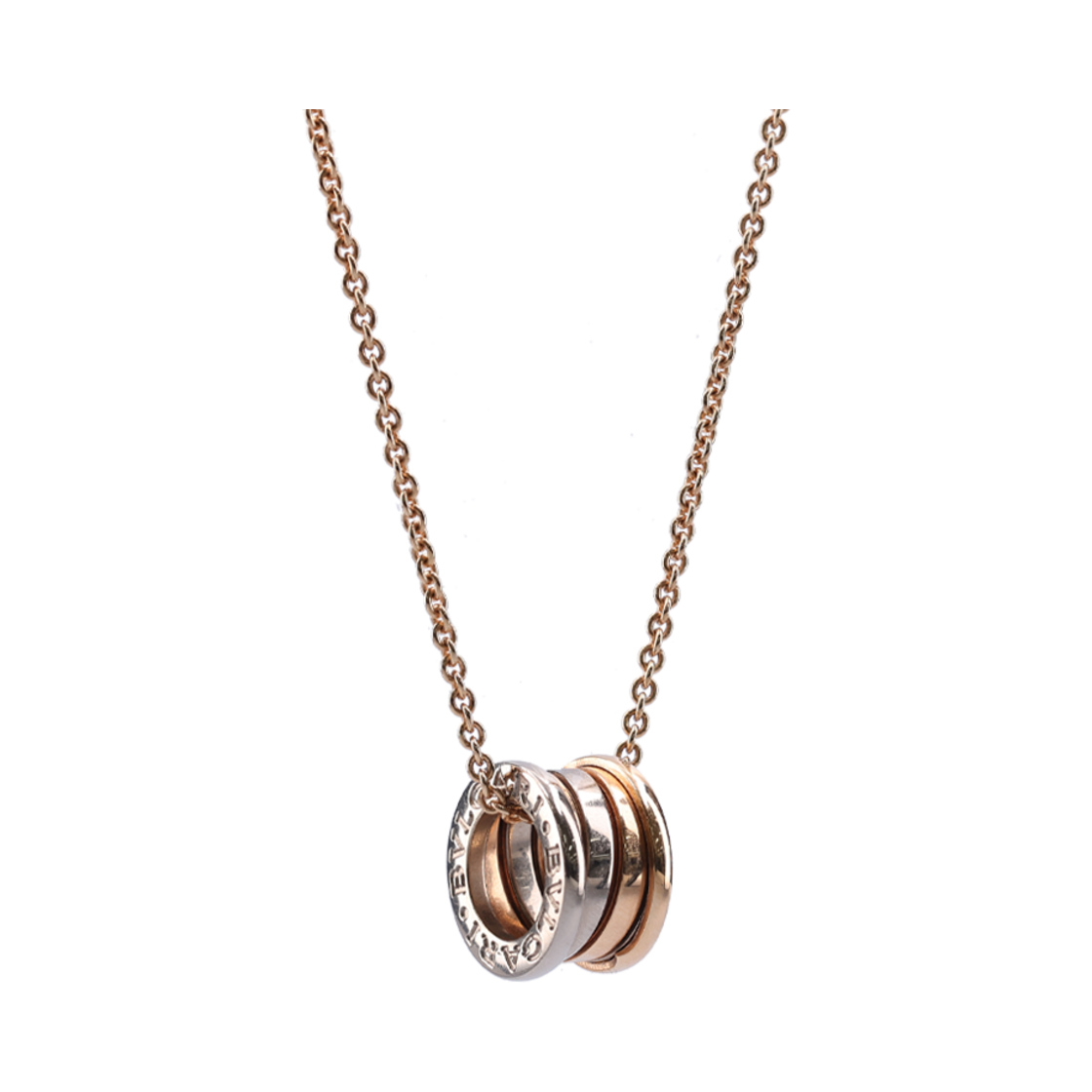 불가리 354903 비제로원 네크리스 로즈골드 화이트골드(Bvlgari Bizarro One Necklace Rose Gold White Gold)