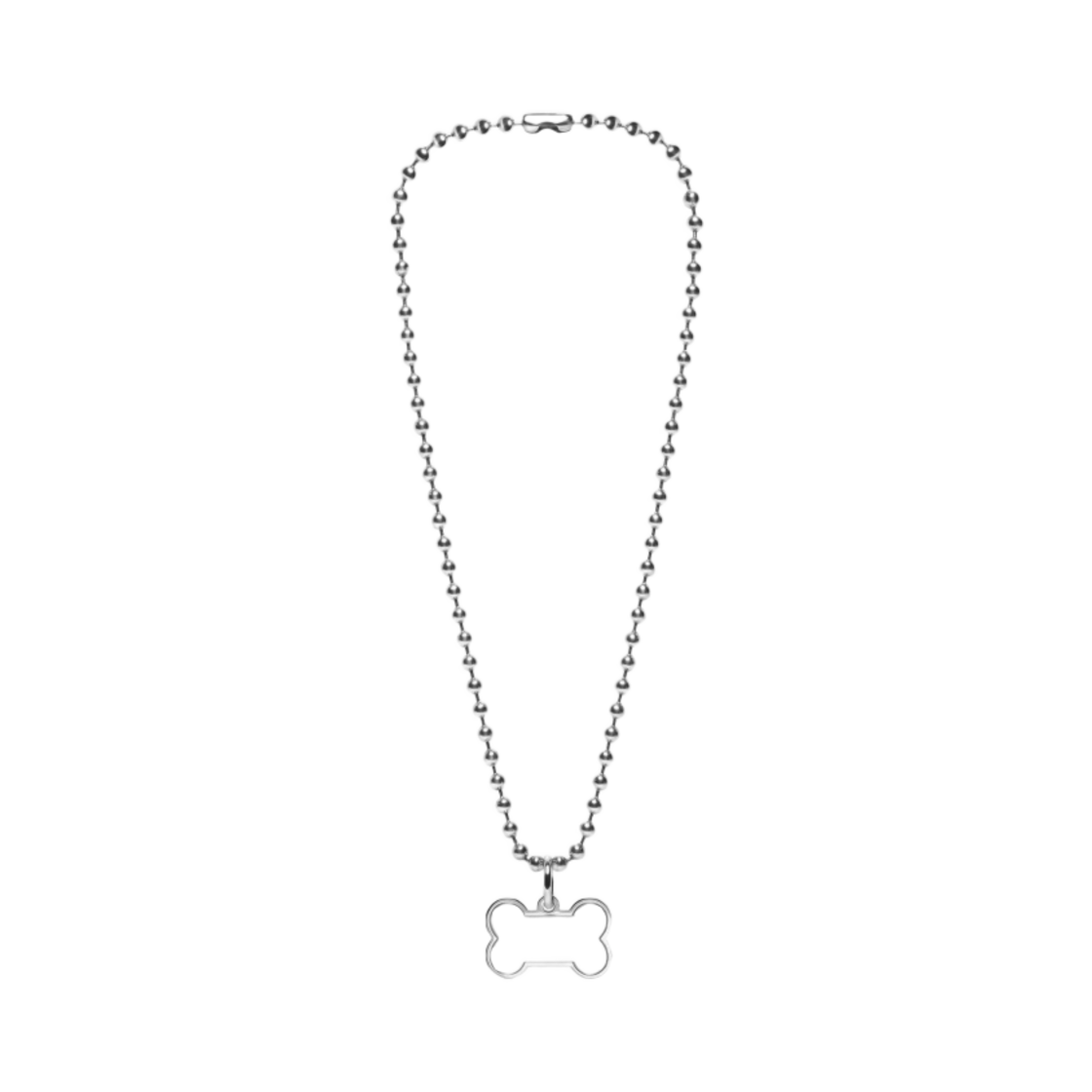 발렌시아가 도그 네클리스 실버(Balenciaga Dog Necklace Silver) - 2