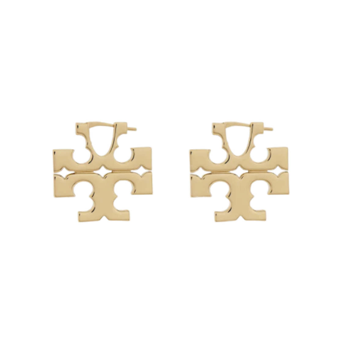 157956-720 (W) Tory Burch Eleanor Hidden Hoop Earring Gold