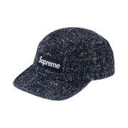 Supreme Denim Boucle Camp Cap Indigo - 24FW