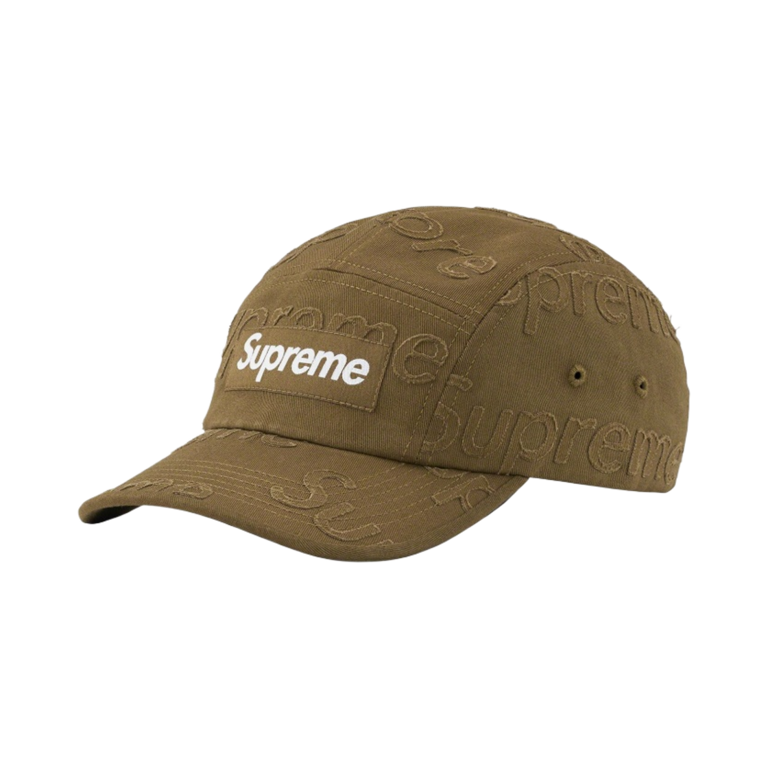 슈프림 레이저드 트윌 캠프캡 올리브 - 23SS(Supreme Lasered Twill Camp Cap Olive - 23SS)