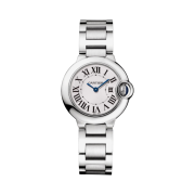 Cartier Ballon Bleu Watch 28 Quartz Steel Bracelet Steel