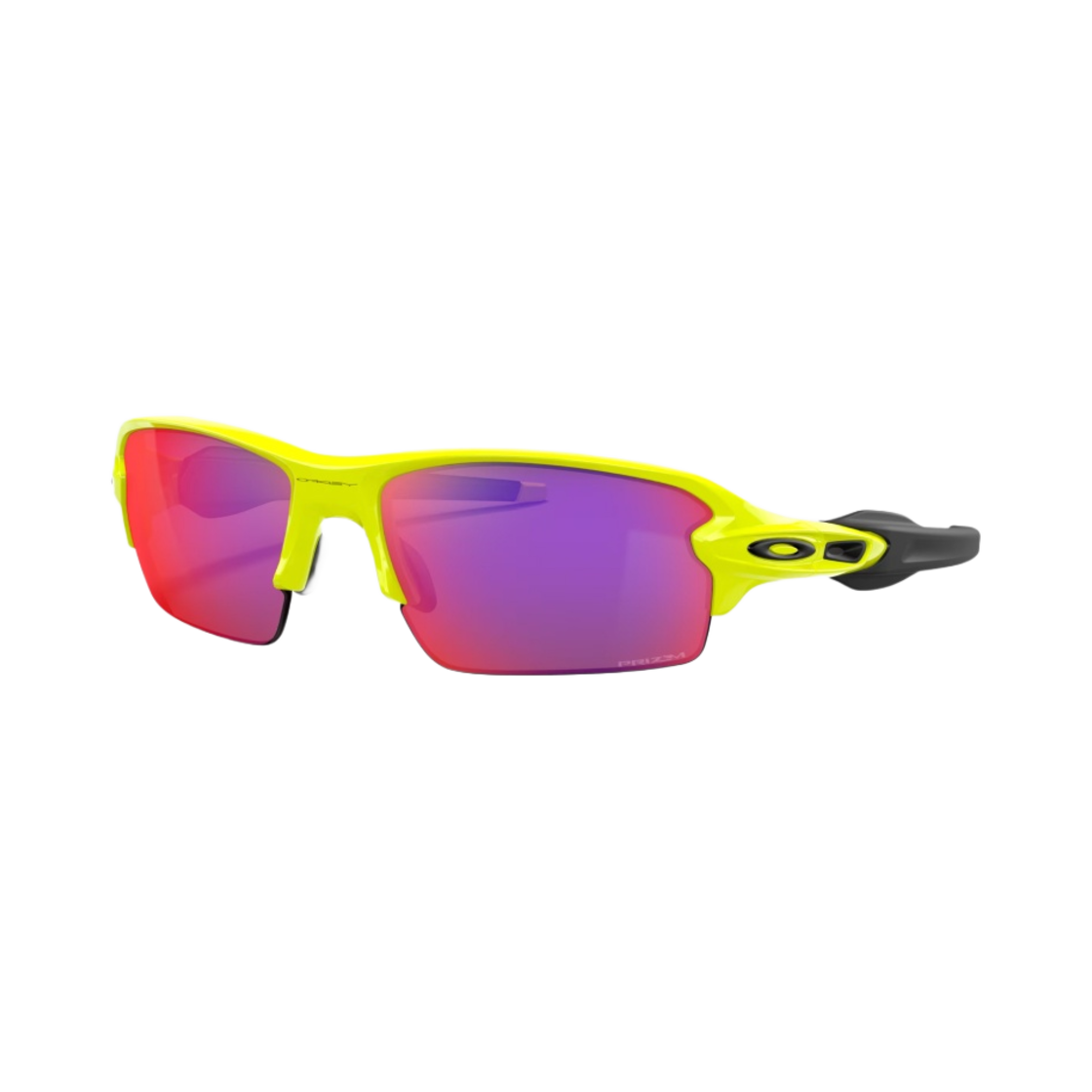 오클리 플랙 테니스 볼 옐로우 프레임 프리즘 로드 렌즈 로우 브릿지 핏(Oakley Flak Tenis Ball Yellow Frame Prizm Road Lenses Low Bridge Fit) - 1