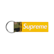 Supreme Webbing Keychain Yellow Camo - 23SS