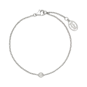 (W) Cartier D'Amour Bracelet XS White Gold Diamond