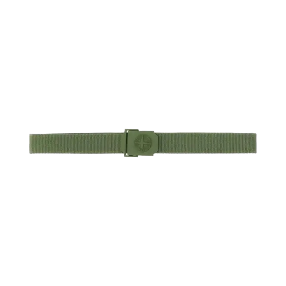 771594071-V0058 Stone Island 94071 Thick Nylon Tape Belt Olive Green - 22FW