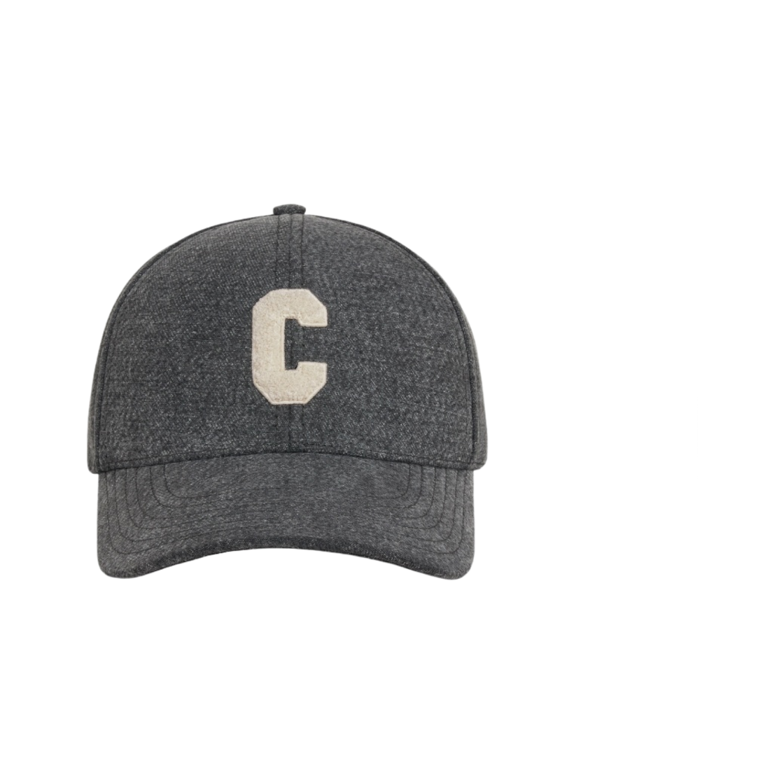 셀린느 이니셜 캡 빈티지 블랙 데님 빈티지 블랙(Celine Initial Cap in Vintage Black Denim Vintage Black) - 1