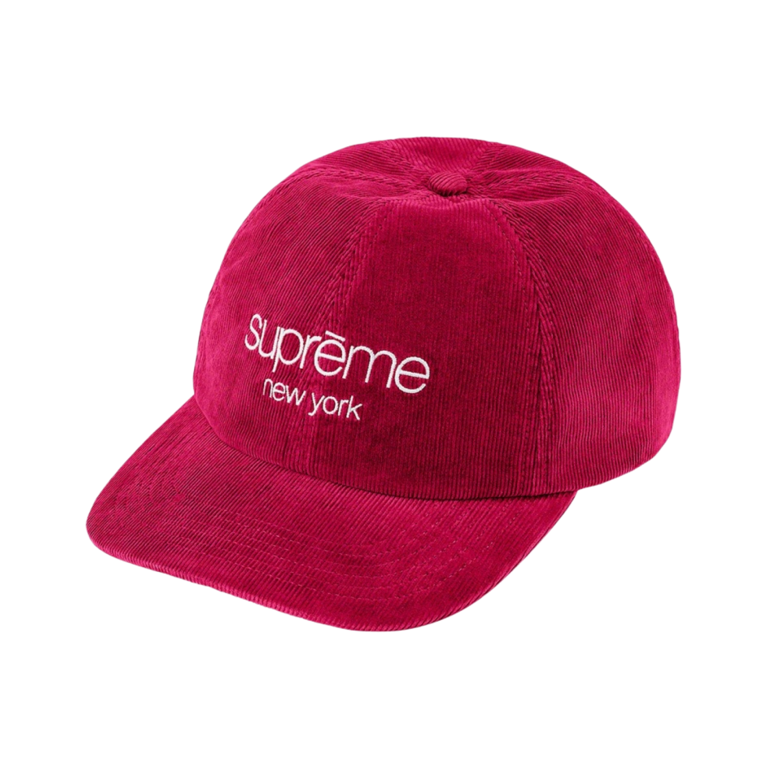 슈프림 고어텍스 코듀로이 클래식 로고 6-패널 캡 블랙 - 21FW