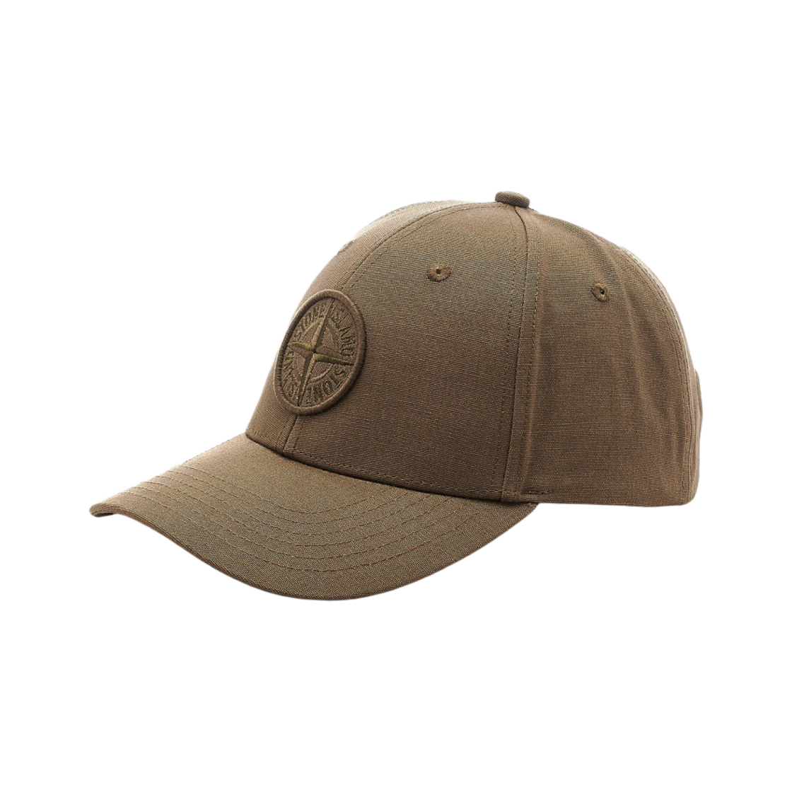 스톤 아일랜드 99661 6-패널 캡 밀리터리 그린 - 22SS(Stone Island 99661 6-Panel Cap Military Green - 22SS) - 1