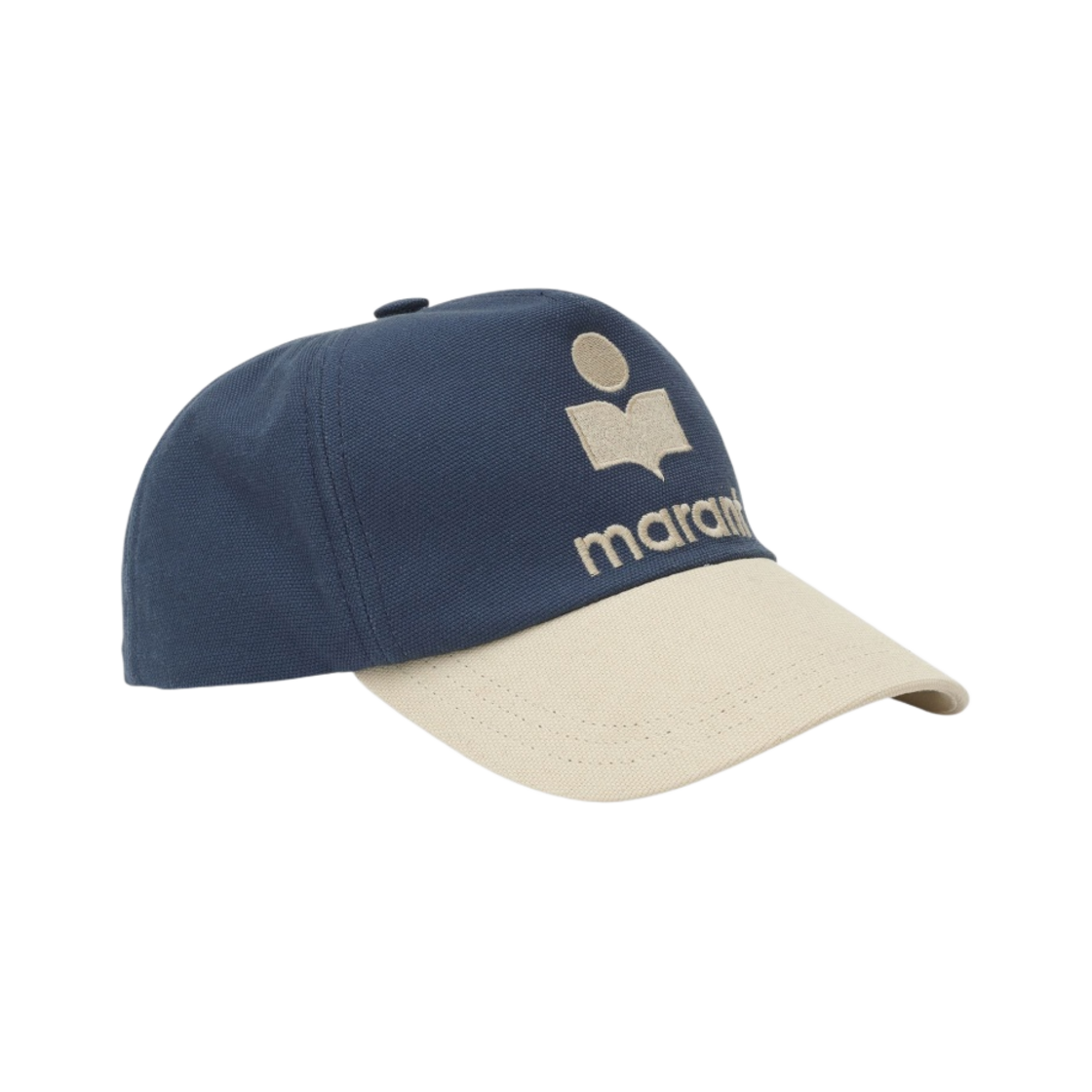 이자벨 마랑 타이론 로고 캡 블루 에크루 - 23SS
