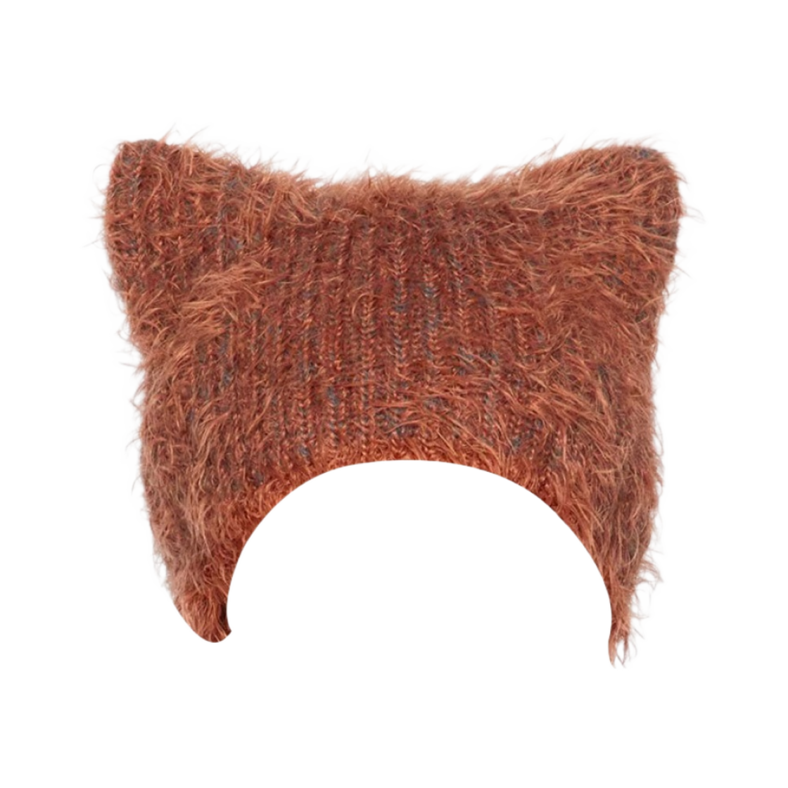 (W) 노울스 프레셔스 비니 브라운 그레이((W) Knwls Precious Beanie Brown Grey) - 1
